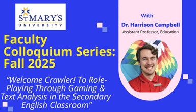 Faculty Colloquium Series: Dr. Harrison Campbell Reimagines Literacy Learning